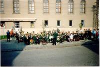Den Abschluß des Aufenthaltes in Eppendorf bildete ein gemeinschaftliches Frühkonzert am Sonntag in der Stadtmitte.