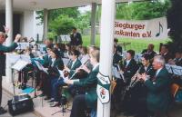 Im Juni 2005 spielen wir wieder bei unseren alten Freunden, den Siegburger Musikanten aus Kaldauen