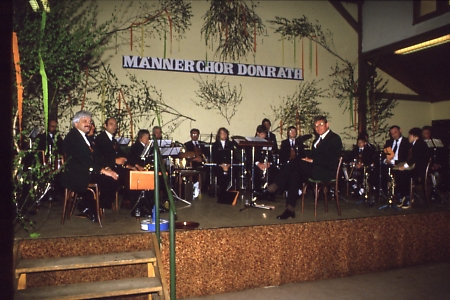 Auftritt beim Konzert des Männerchors Donrath